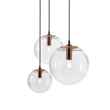 Load image into Gallery viewer, IKVVT Transparent Pendant Lights Glass Ball Indoor Lighting