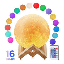 Load image into Gallery viewer, 3D Print Moon Lamp